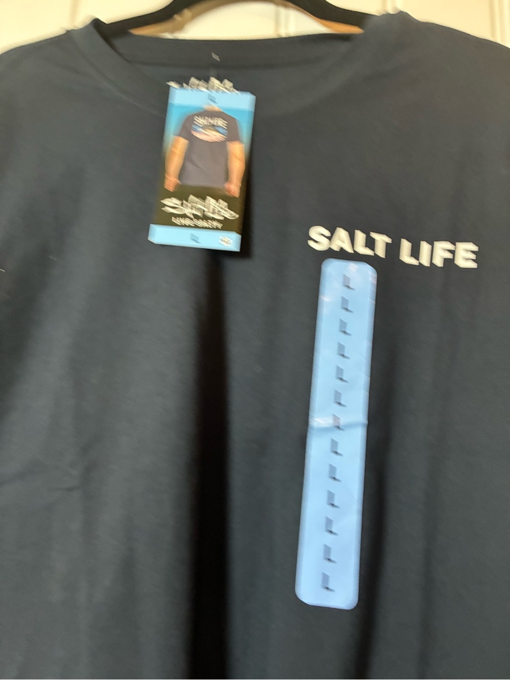 Salt Life gray tee